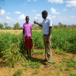 Iron Rich Beans and School Gardens Project